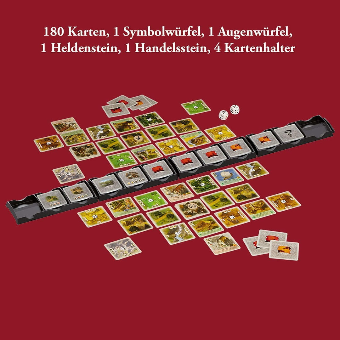 KOSMOS 693732 Catan - Das Duell, Spiel mit Karten fürgenau 2 Spieler, Spiel für 2 Personen, Gesellsc