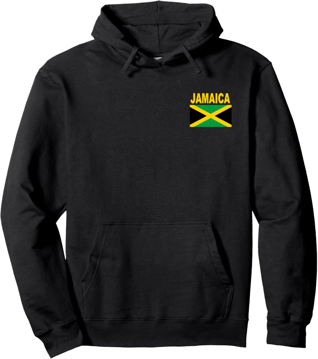 Jamaika Flagge Kapuzenjacke Jamaica Flaggen Herren Damen Pullover Hoodie