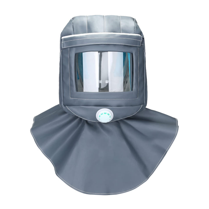 ENJOHOS Sandstrahlschutzhaube, Anti-Wind/Sandstrahlwerkzeuge, Sandstrahlhaube Kappe, Staubschutz Ges