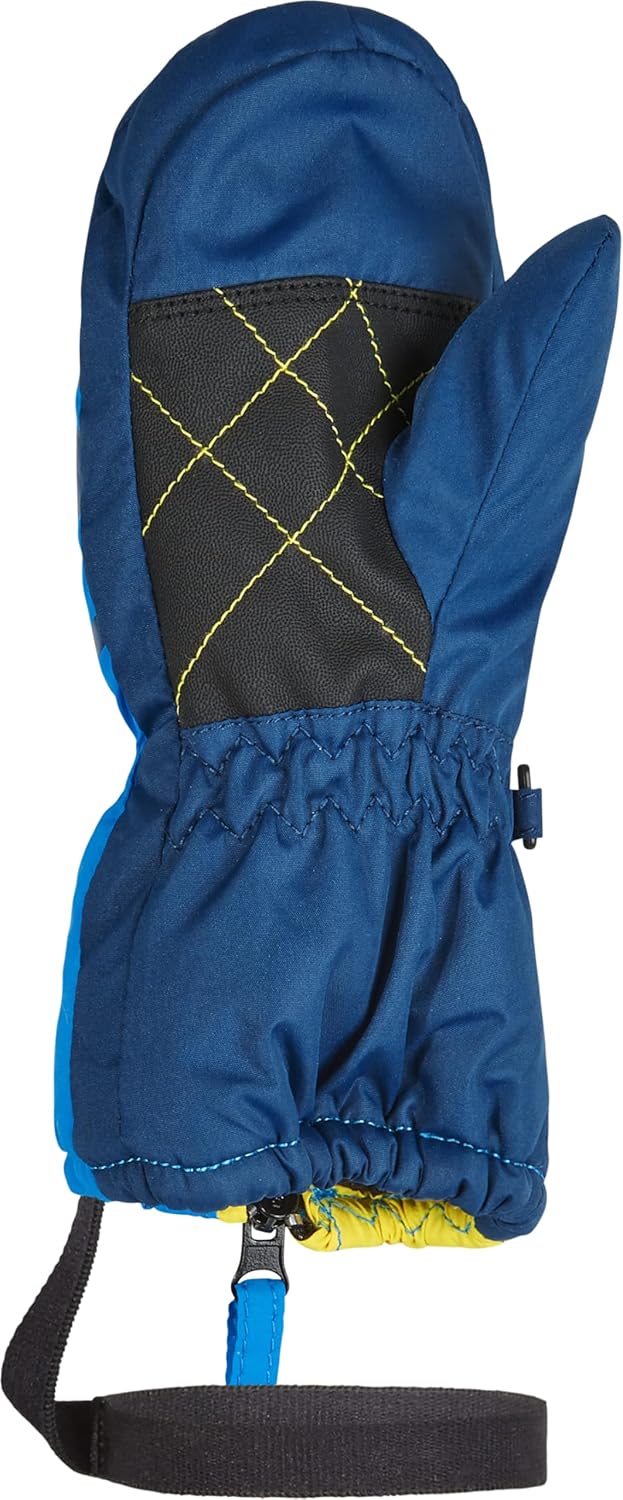Ziener Unisex – Babys Leon Skihandschuhe 80cm blau, 80cm blau