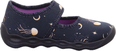 Superfit Jungen Bubble Hausschuh 23 EU Blau Mehrfarbig 8030, 23 EU Blau Mehrfarbig 8030