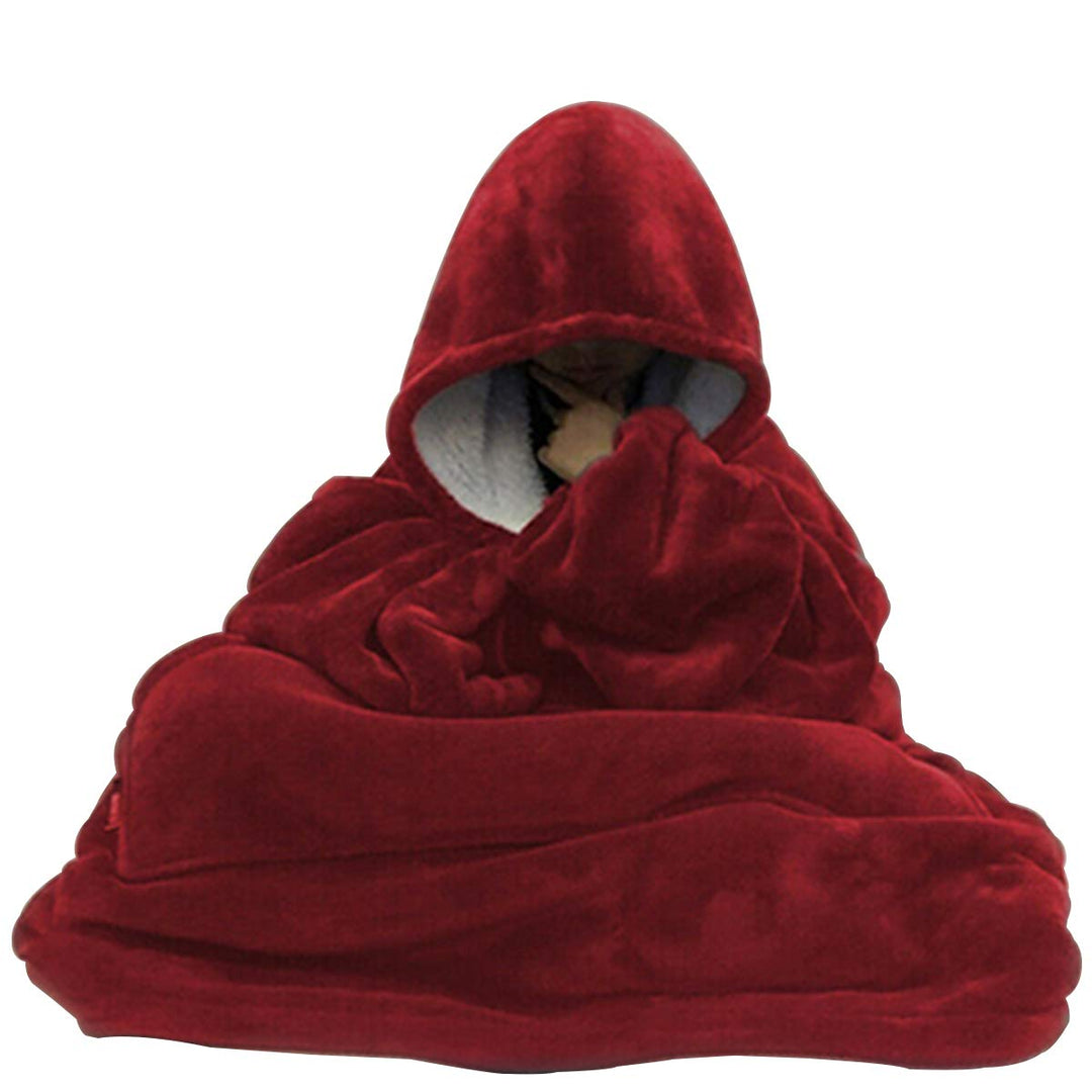 C hello cloud Oversized Hoodie Decke, Wearable Blanket Sweatshirt, Ultra Soft Sherpa Fleece Bequemer