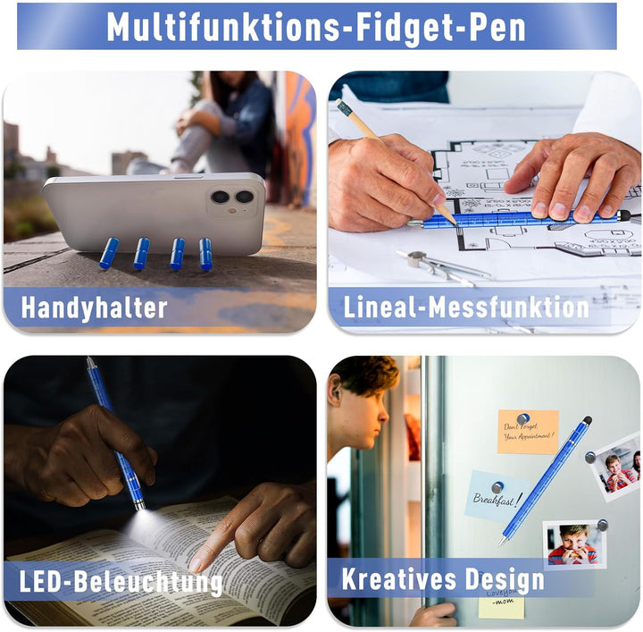 Hinshark Geschenke für Männer, Magnetic Fidget Pen, Ostergeschenke Geburtstagsgeschenk Gadgets Klein