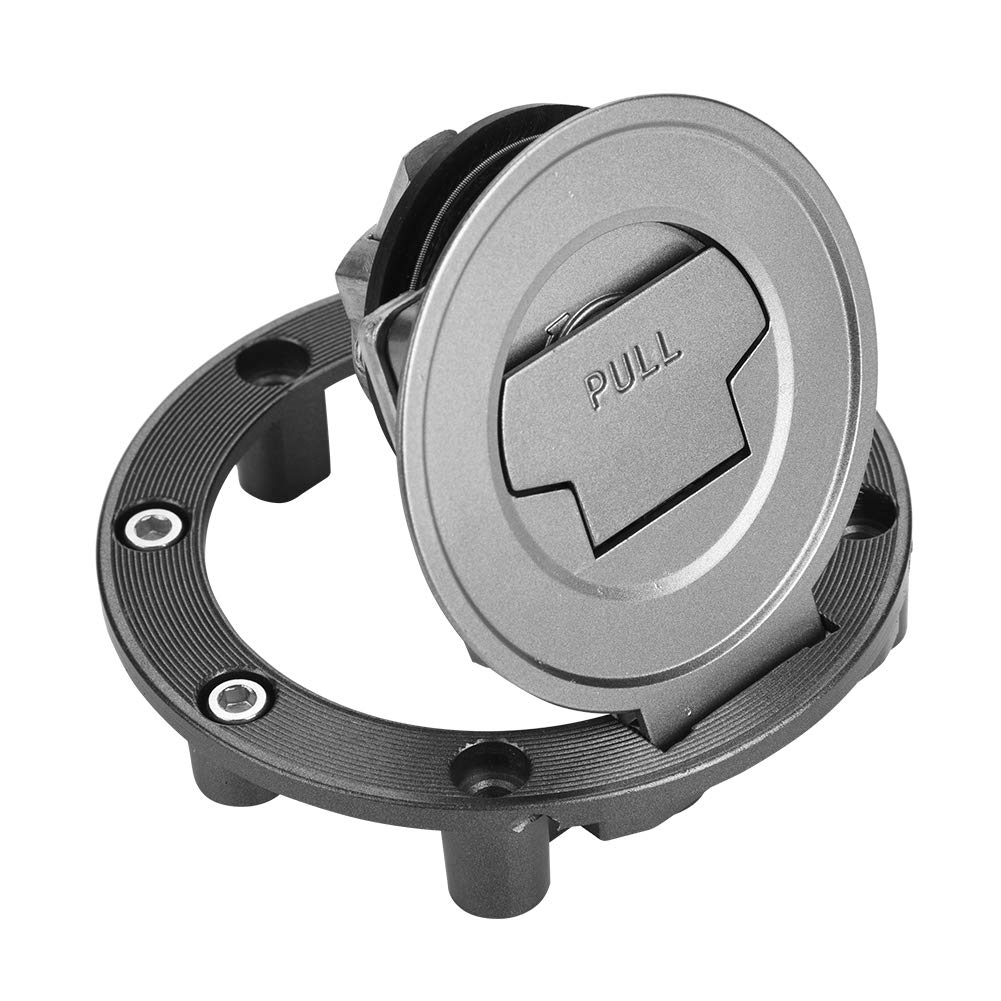 KIMISS Motorrad Sitzverriegelung, Tankdeckel Seat Lock Tankdeckel Verriegelungsschlüssel für Ymh YZF