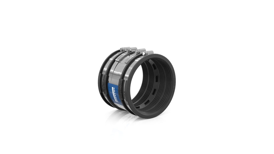 Crassus Schlauchadapter CSC 137 Typ 2B, EPDM / V2A, 1 Stück, 120-137 mm, CRA14039, 120-137 mm