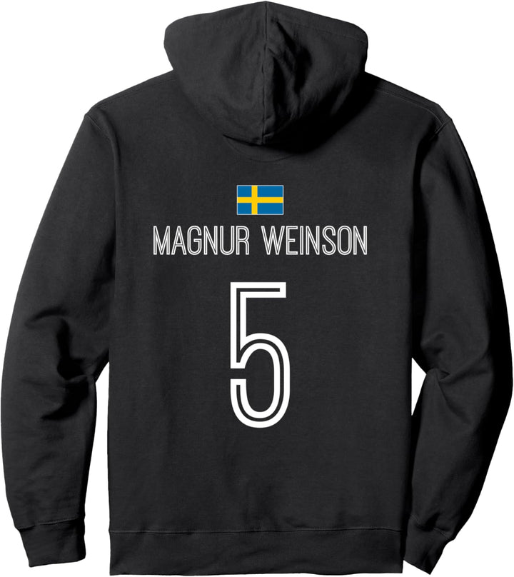 Schwedische Namen Sauf und Party Trikot Fussball Pullover Hoodie