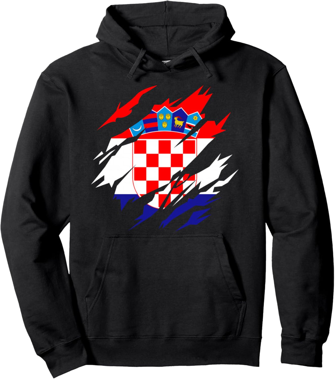 Kroatien Kroatisch. Pullover Hoodie