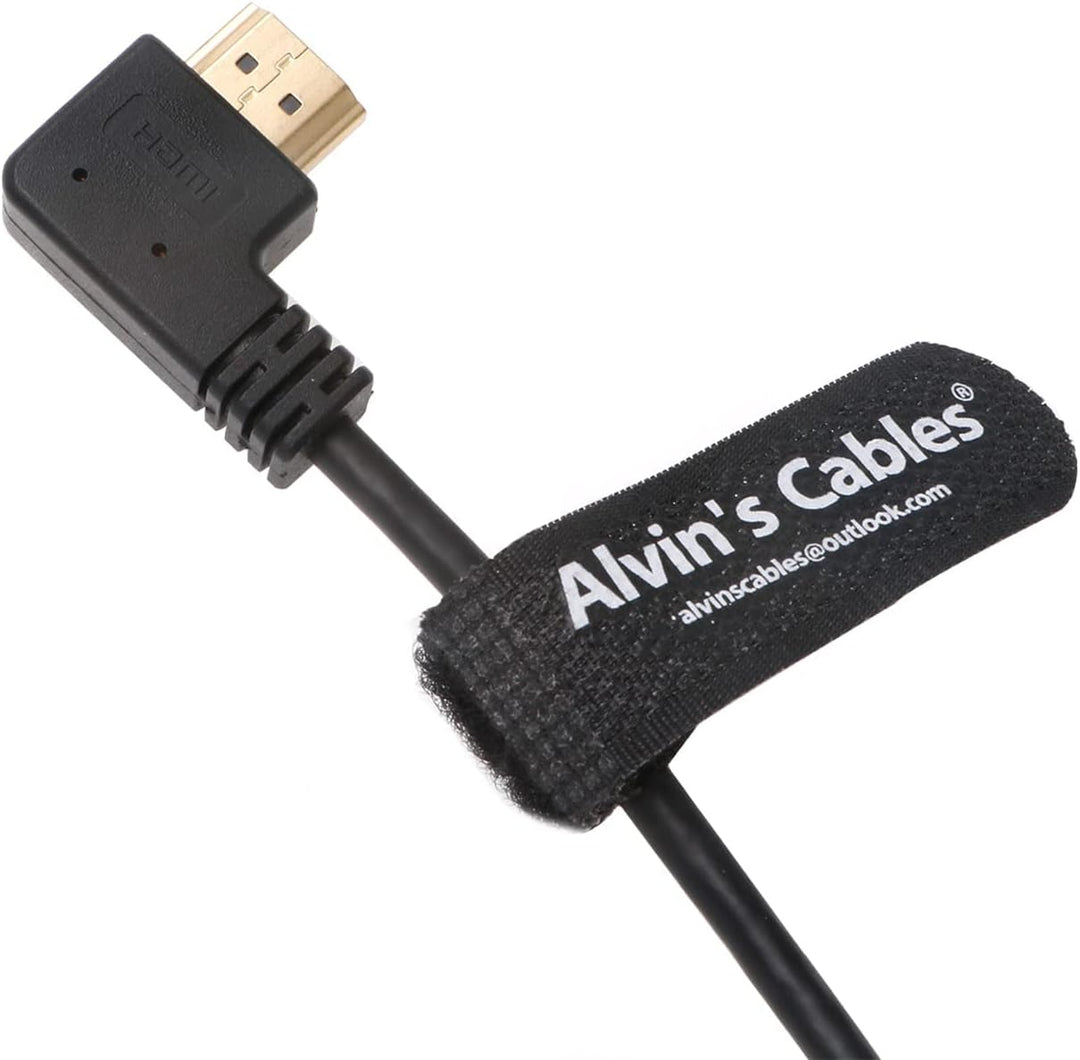 Alvin's Cables Z Cam E2 L-förmiges HDMI-Kabel links nach rechts Winkel High Speed HDMI-Kabel für Ato