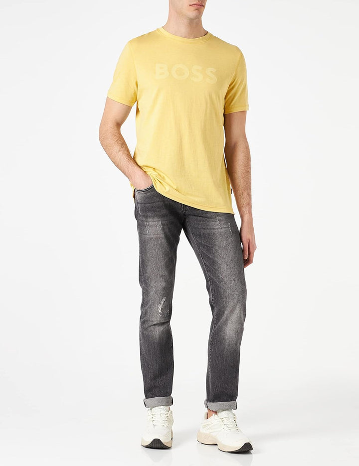 BOSS Herren Teindi T-Shirt XL Bright Yellow730, XL Bright Yellow730