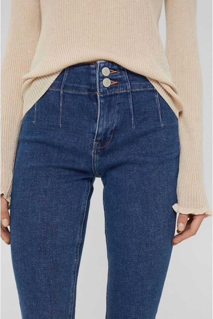 ESPRIT Damen Jeans 111ee1b304 27W / 32L 901/Blue Dark Wash, 27W / 32L 901/Blue Dark Wash