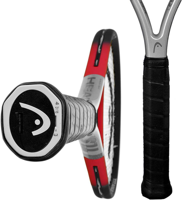 HEAD Damen, Herren Tennisschläger TI S2 schwarz/rot/silber L3, schwarz/rot/silber L3