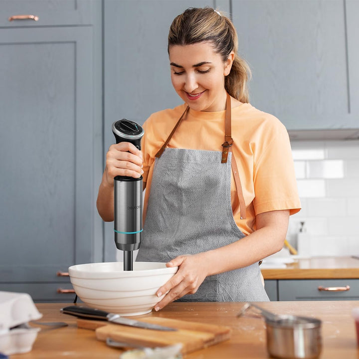 Cecotec Stabmixer Power Neutron 1100MAX Ultra. 1100 W Maximale Leistung, Crossblades Technologie mit