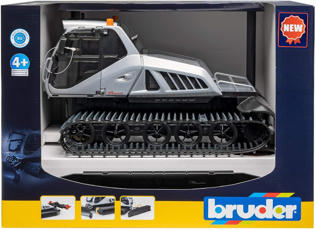 bruder 02545 - Prinoth Pistenraupe Leitwolf - 1:16 Winter-Spielzeug Schneeraupe Kettenfahrzeug