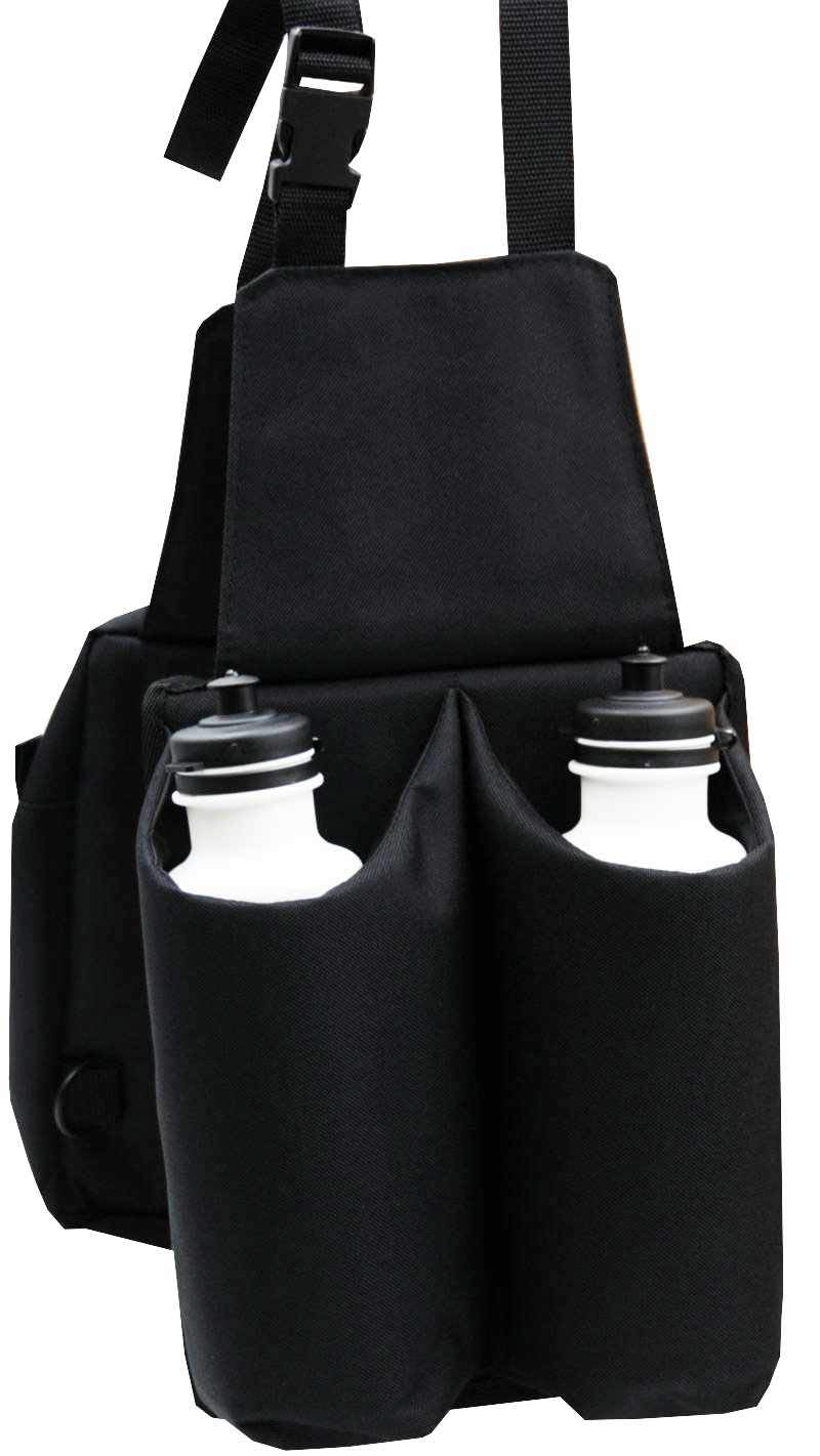 Reitsport Amesbichler Packtasche Nylon mit 2 Flaschenhaltern Satteltasche Packtasche 013/80