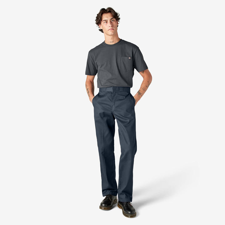 Dickies Herren Slim Straight Work Pants Sporthose 28W / 32L Dark Navy, 28W / 32L Dark Navy