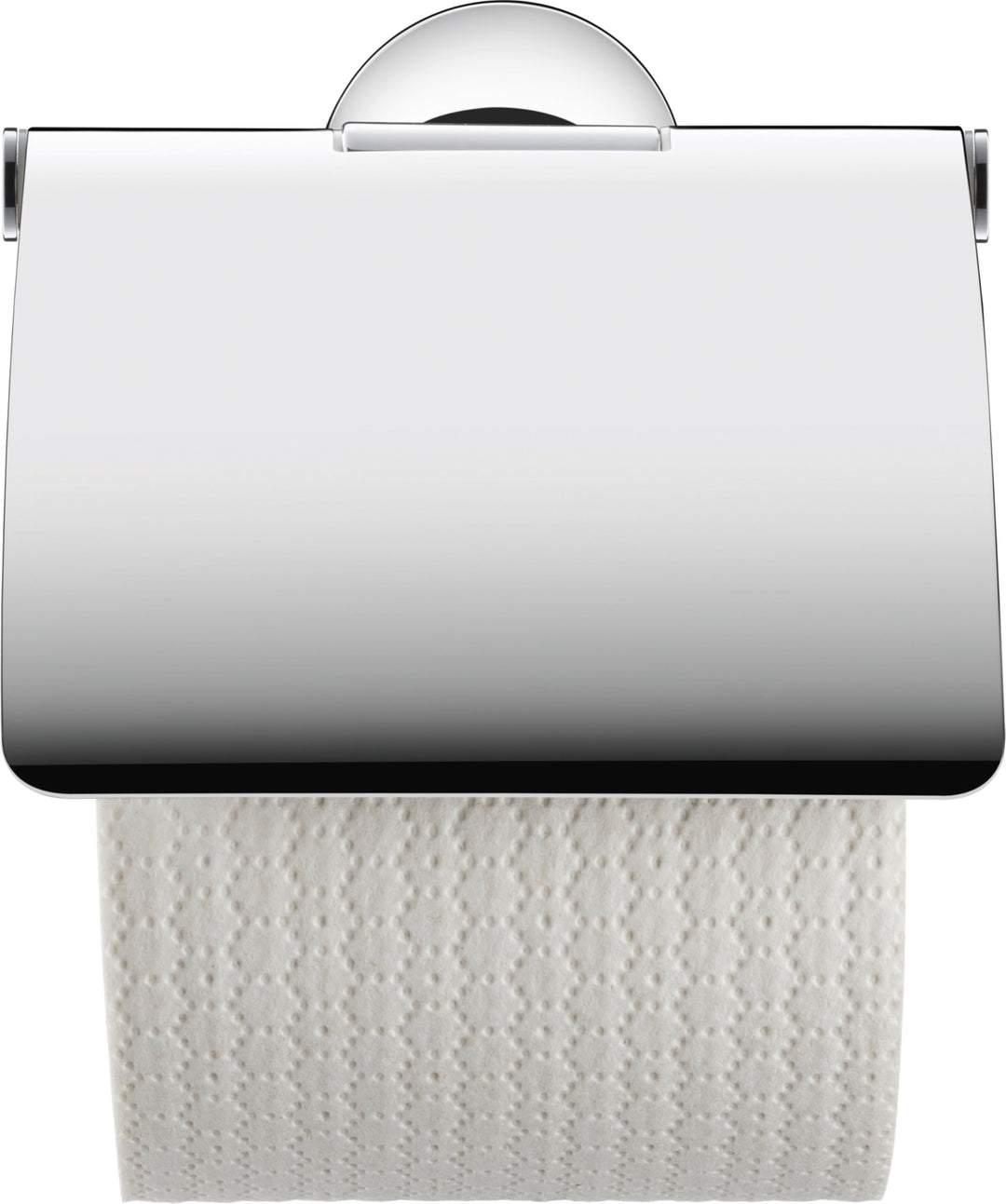 Duravit Papierrollenhalter Starck T, für 1 Rolle, Wandmontage, Chrom mit Deckel für 1 Rolle