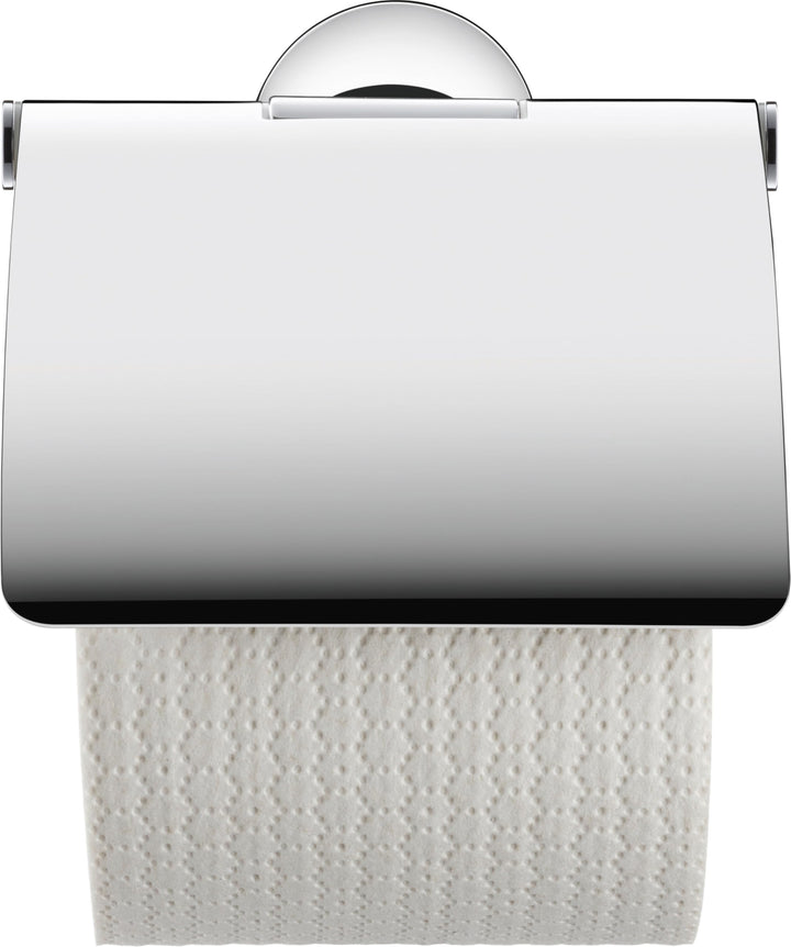Duravit Papierrollenhalter Starck T, für 1 Rolle, Wandmontage, Chrom mit Deckel für 1 Rolle