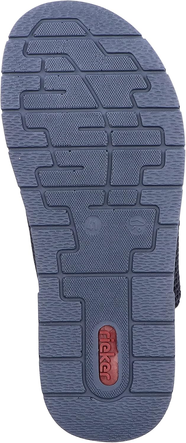 Rieker Herren 21239 Pantolette 40 EU Blau, 40 EU Blau
