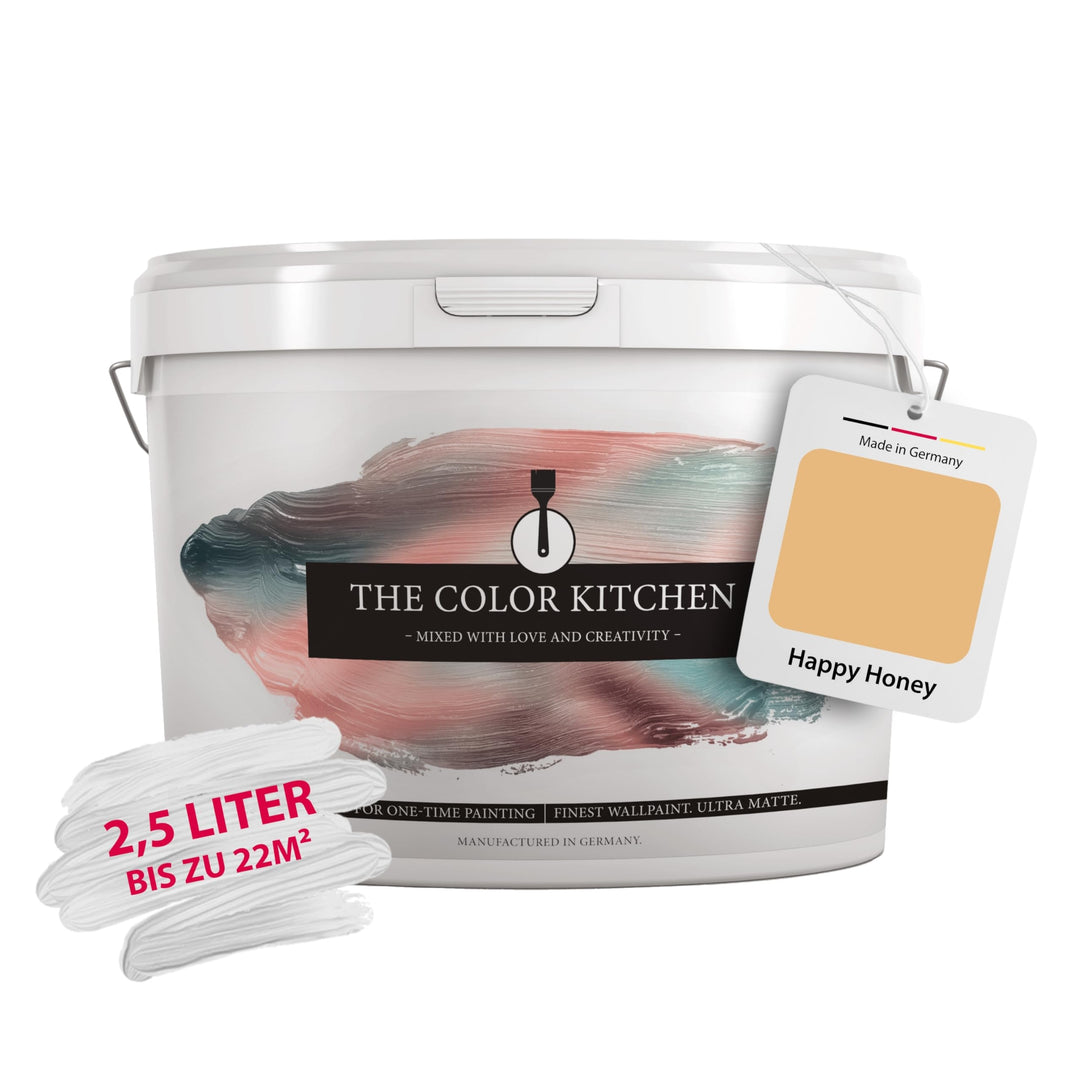 A.S. Création THE COLOR KITCHEN kräftige Wandfarbe - Malerfarbe für farbenfrohe Räume - matte Innenf