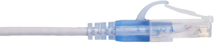 Monoprice Cat6A Ethernet-Patchkabel, 30 cm, Weiss, Netzwerk-Internetkabel, RJ45, 550 MHz, UTP, reine