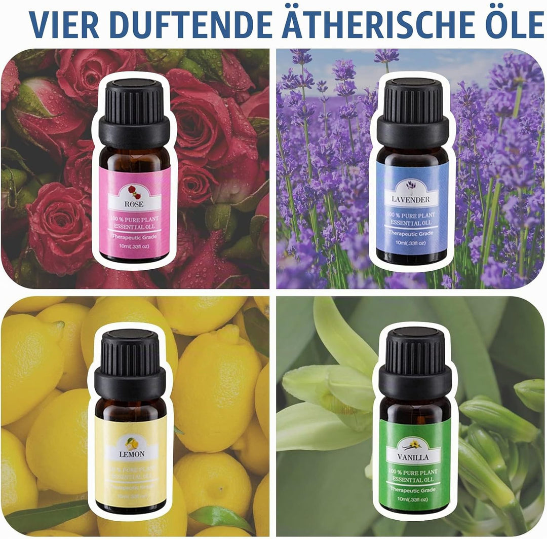 JOYBOY Kerzen Selber Machen Set,DIY Duftkerze Geschenke Kerzenherstellung Kit,8 Kerzendosen, für Ker