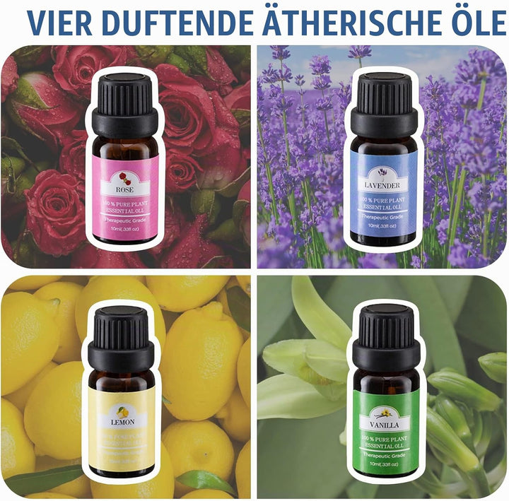 JOYBOY Kerzen Selber Machen Set,DIY Duftkerze Geschenke Kerzenherstellung Kit,8 Kerzendosen, für Ker