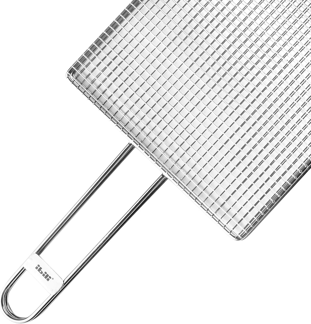 IBILI Doppelter Tintenfischgrill, 30 x 20 x 1 cm, 18% Edelstahl
