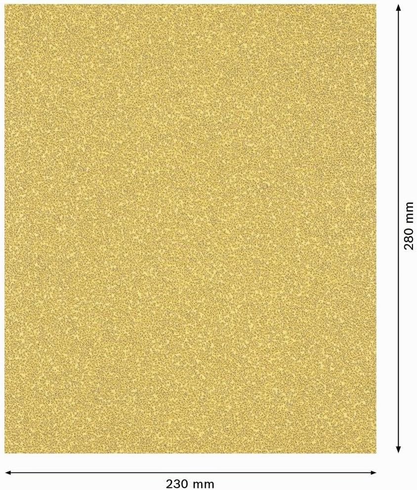Bosch 1x EXPERT C470 Schleifpapier (für Farbe auf Holz, Hartholz, Ø 230x280 mm, Körnung 240, Profess