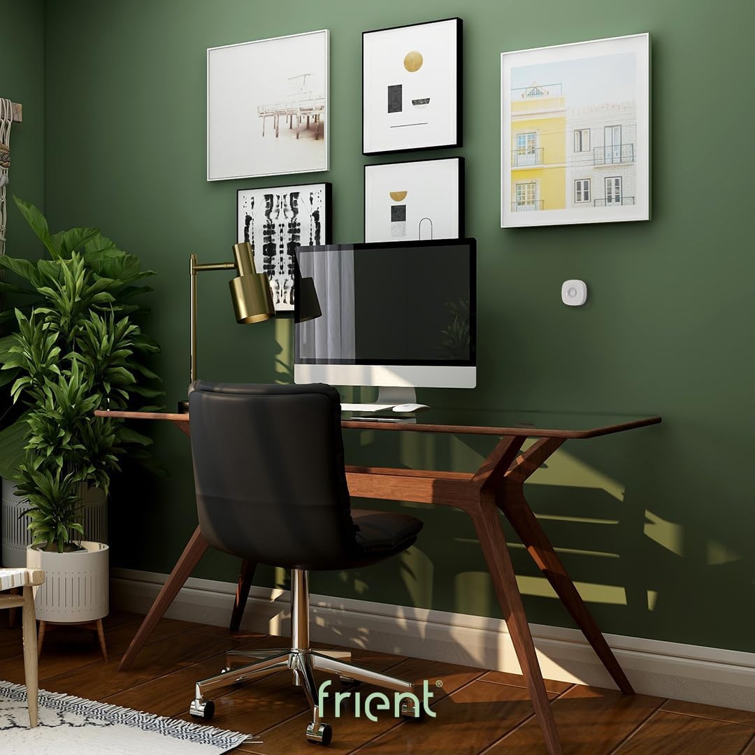 frient Smart Humidity Sensor | Funk Feuchtigkeits- und Temperaturmesser | batteriebetrieben | Zigbee