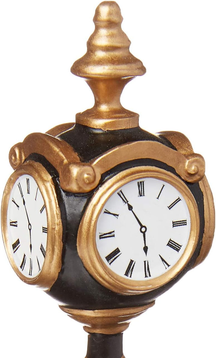 Department 56 Uptown Uhr allgemeines Zubehör, Polyresin, Mehrfarbig, 14,1 x 3,7 x 3,8 cm