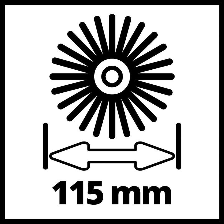 Original Einhell Bürste Ultra (Oberflächenbürsten-Zubehör, passend für Akku-Oberflächenbürste PICOBE