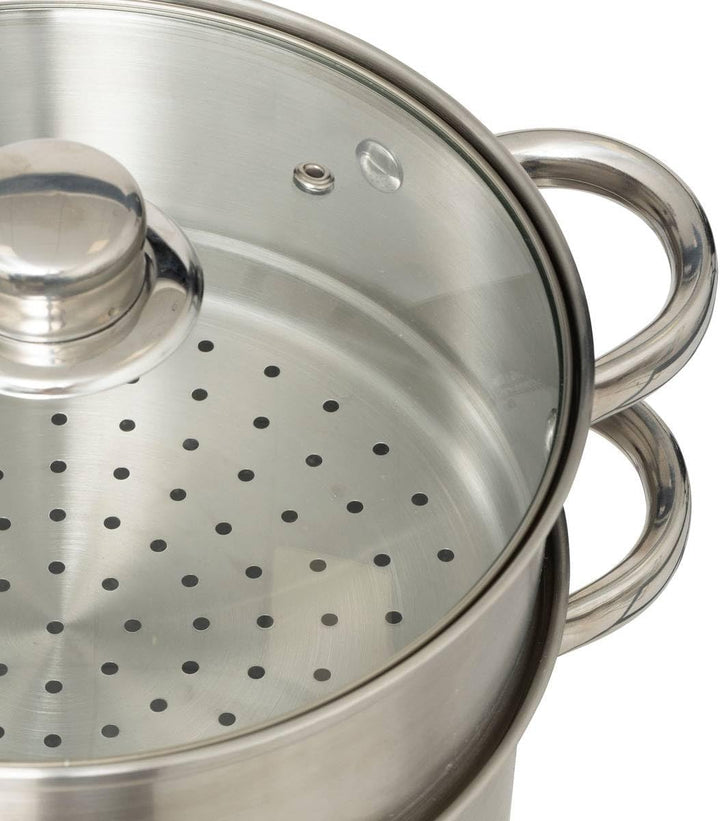 5five - couscoustopf aus edelstahl d22cm 8l