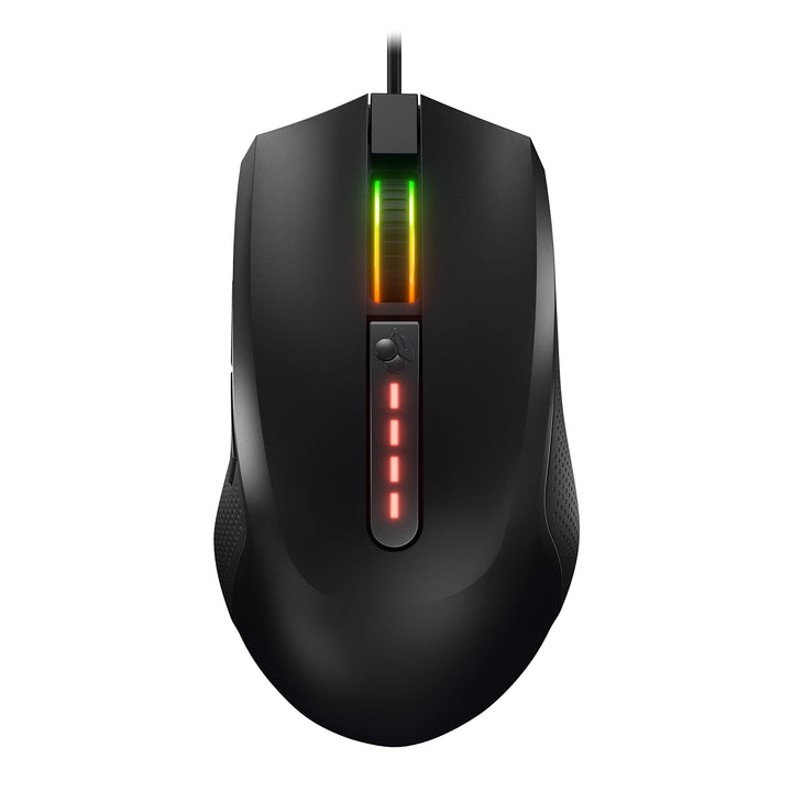 CHERRY MC 2.1, Kabelgebundene Gaming-Maus für Rechtshänder, Pixart Sensor bis 5000 DPI, Programmierb