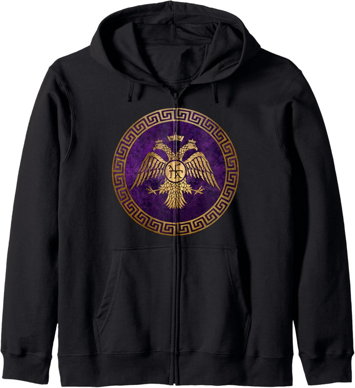 Byzantinisches Reich Byzanz Symbol von Konstantinopel Kapuzenjacke