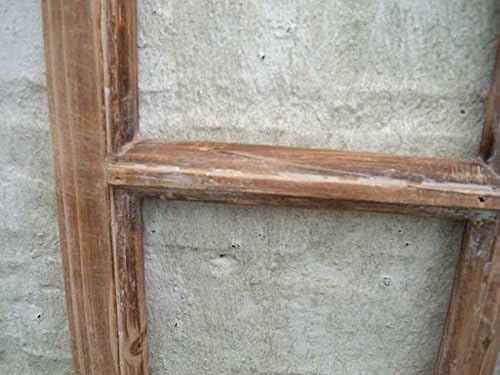 Fenster Sprossenfenster Bilderrahmen Wandobjekt, Wanddekoration Holz
