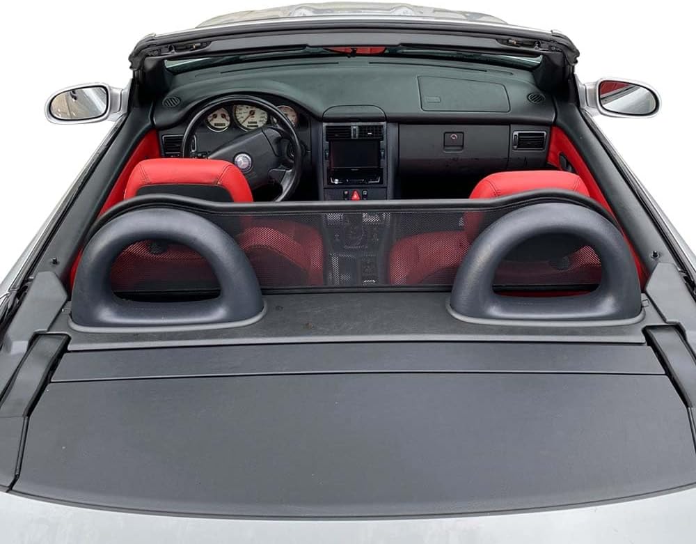 Aperta Windschott passend für Mercedes-Benz SLK R170 100% Passgenau OEM Qualität Schwarz Windstop Wi