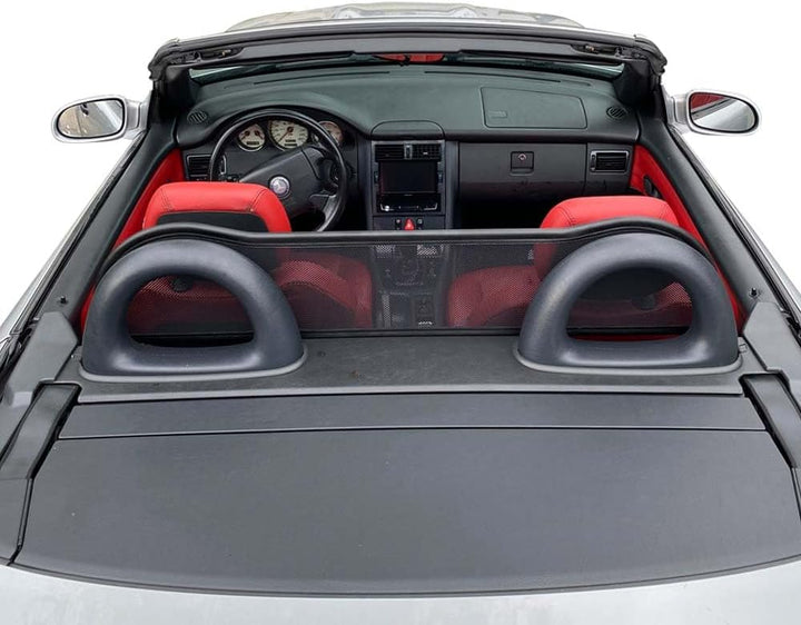 Aperta Windschott passend für Mercedes-Benz SLK R170 100% Passgenau OEM Qualität Schwarz Windstop Wi