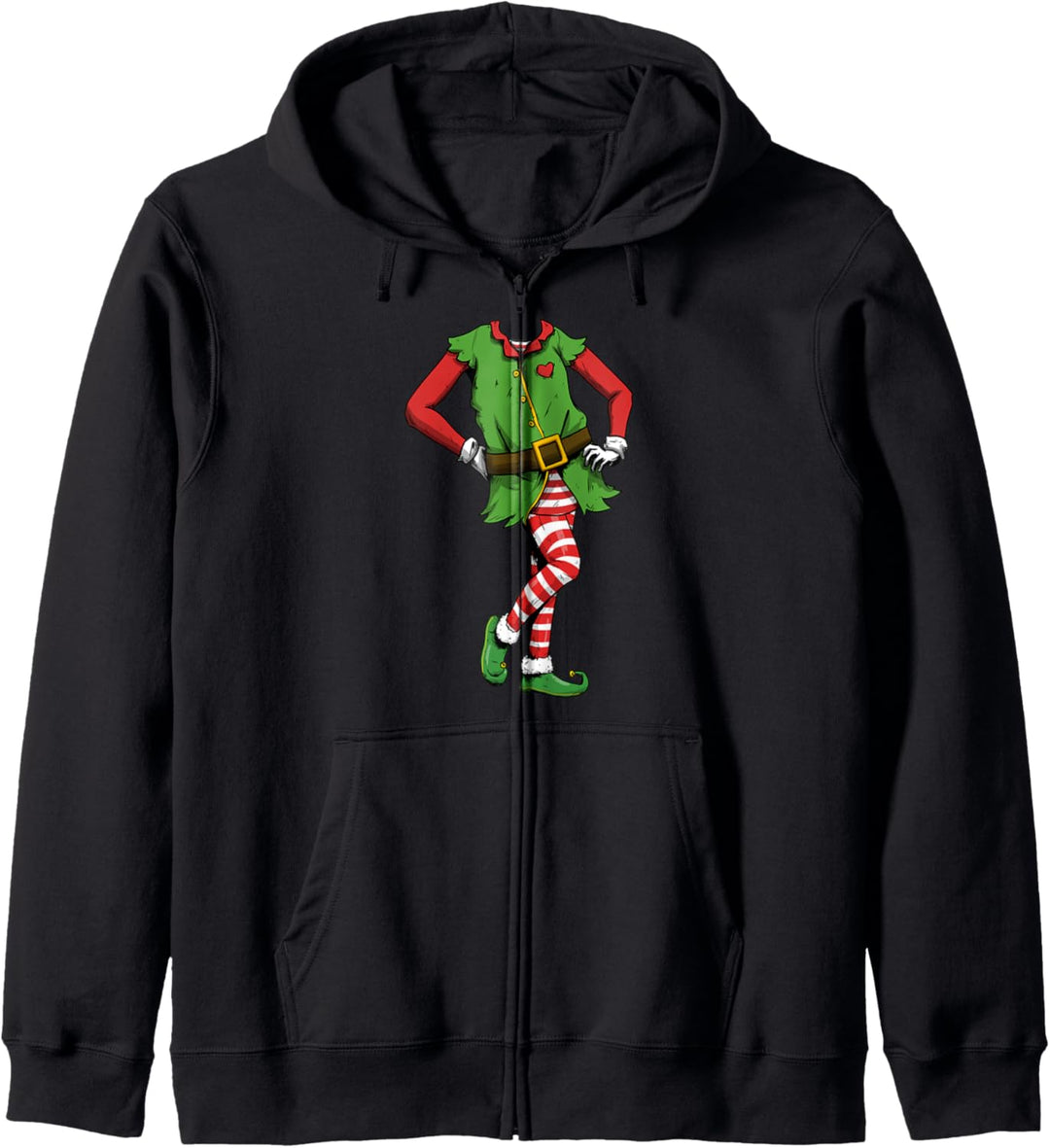 Weihnachtself Mädchen Elf Wichtel Tochter junge Dame Kapuzenjacke