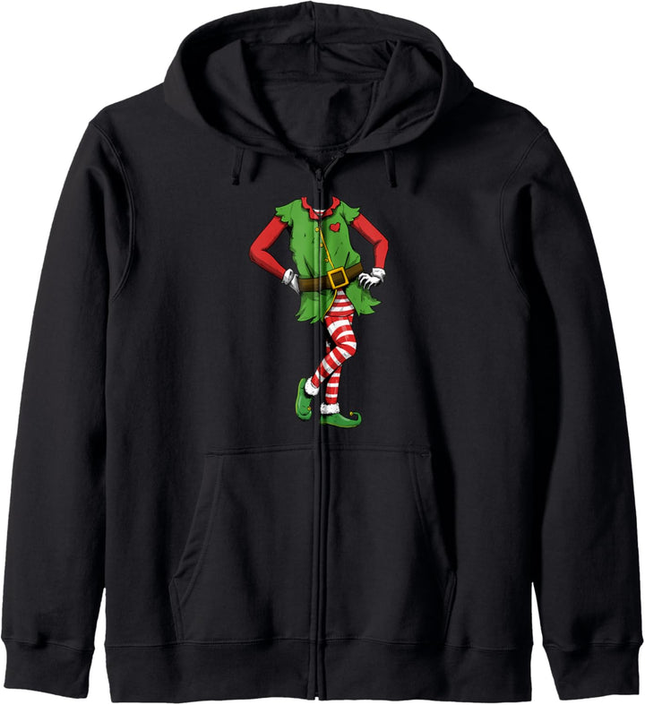 Weihnachtself Mädchen Elf Wichtel Tochter junge Dame Kapuzenjacke