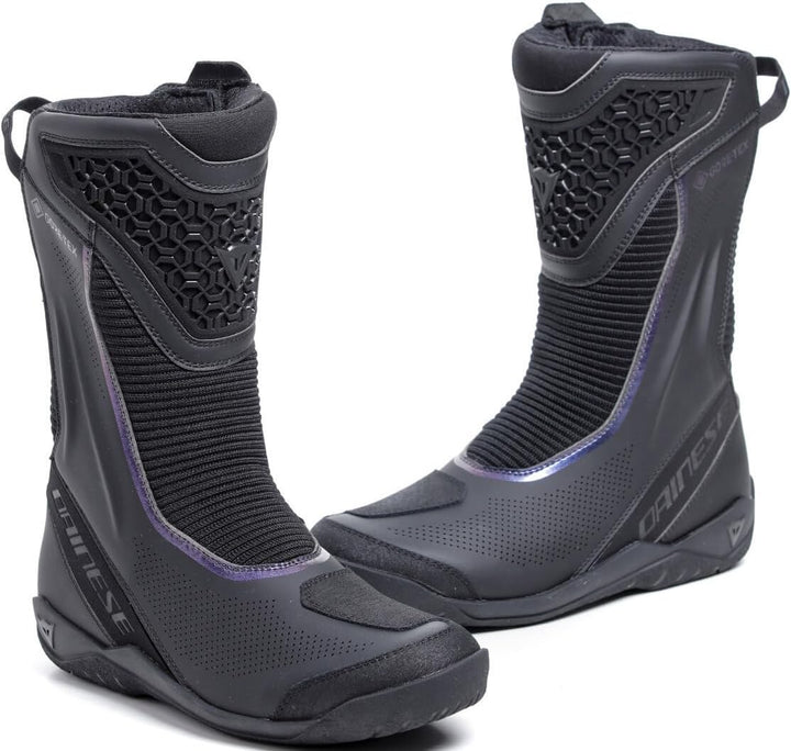 Dainese Freeland 2 Gore-Tex wasserdichte Damen Motorrad Stiefel, schwarz, 37 | Gore-Tex 37 EU Schwar