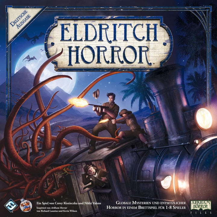 Fantasy Flight Games | Eldritch Horror | Grundspiel | Expertenspiel | Strategiespiel | 1-8 Spieler |