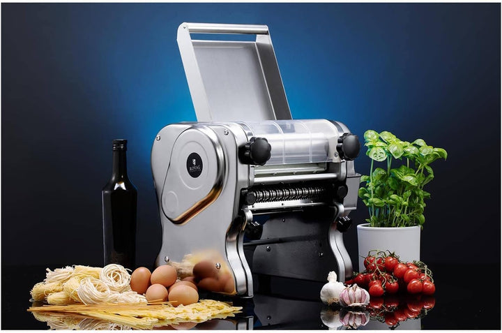 Royal Catering RC- EPM220 Nudelmaschine 22 cm 1 bis 14 mm elektrisch Pastamaschine