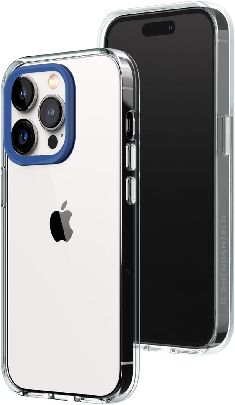 RhinoShield Crystal Clear Case kompatibel mit [iPhone 13 Pro] | Fortschrittliche Vergilbungsresisten