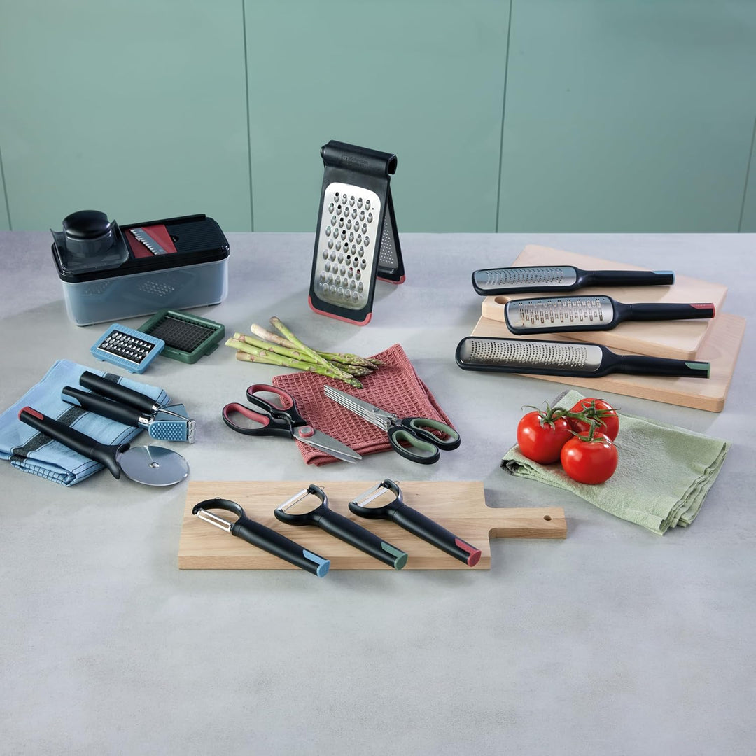 Richardson Sheffield Gemüsehobel, 12 in 1 Mandoline, Küchenset, Edelstahl Küchenhobel, Reibe, Schnei