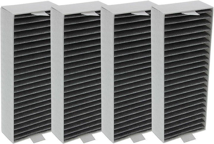 4x Filter kompatibel mit Bosch PVQ890F25E Aktivkohlefilter Ersatzfilter für Dunstabzugshauben Umluft