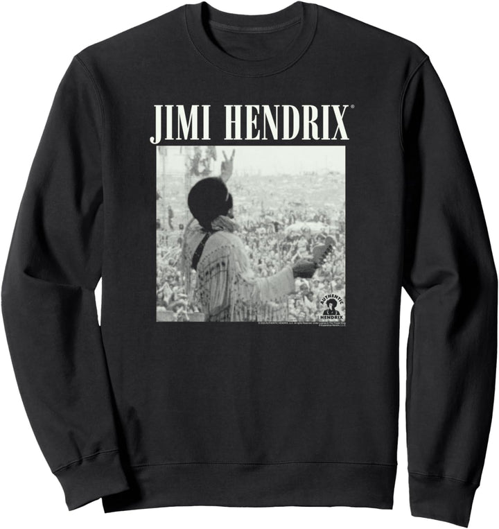 Jimi Hendrix Live at Woodstock Sweatshirt