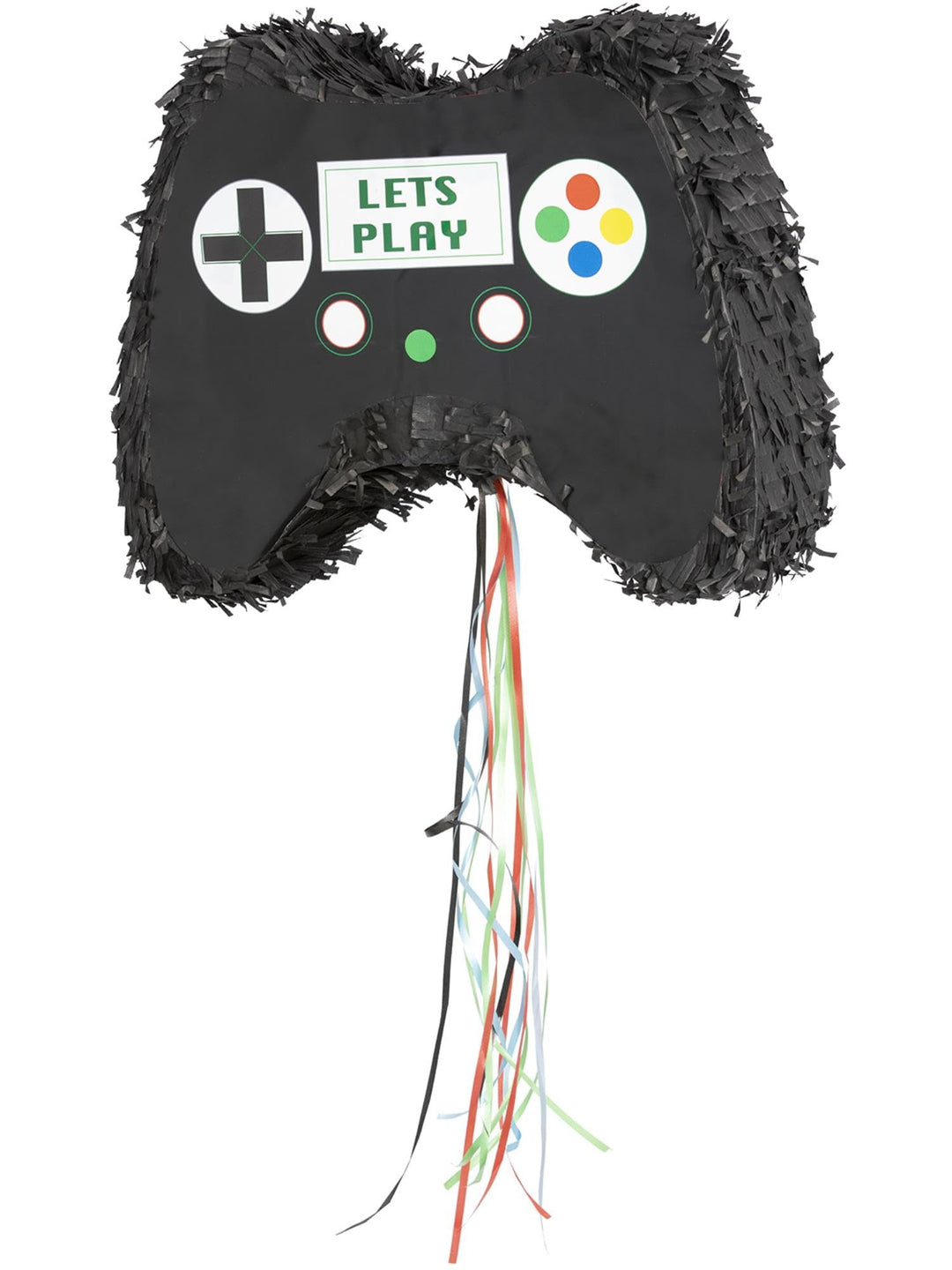 Smiffys Spielekonsolen-Controller-Piñata, Schwarz, 41x33cm