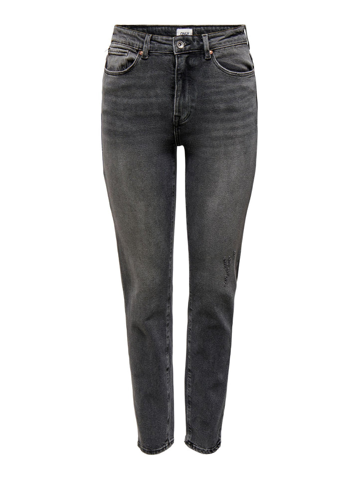 Only Damen Jeans 15259634 27W / 30L Dark Grey Denim, 27W / 30L Dark Grey Denim