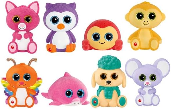 Generisch Blue Ocean Rainbow Edition Serie 6 Sammelfiguren | Überraschungstüten & Display | 16 Figur