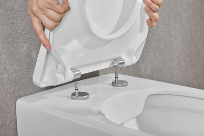 Villeroy & Boch Subway 3.0 WC-Sitz, Toilettendeckel mit Absenkautomatik, abnehmbarer Toilettensitz a